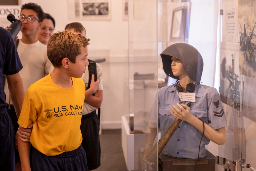 Military Youth Groups Participate in Volunteer Events at the Miami-Dade Military Museum