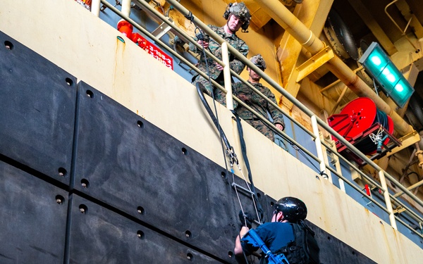 USS New York VBSS Training
