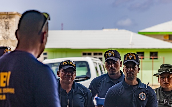 FBI Evidence Response Team teach crime scene evidence gathering techniques during TRADEWINDS 24