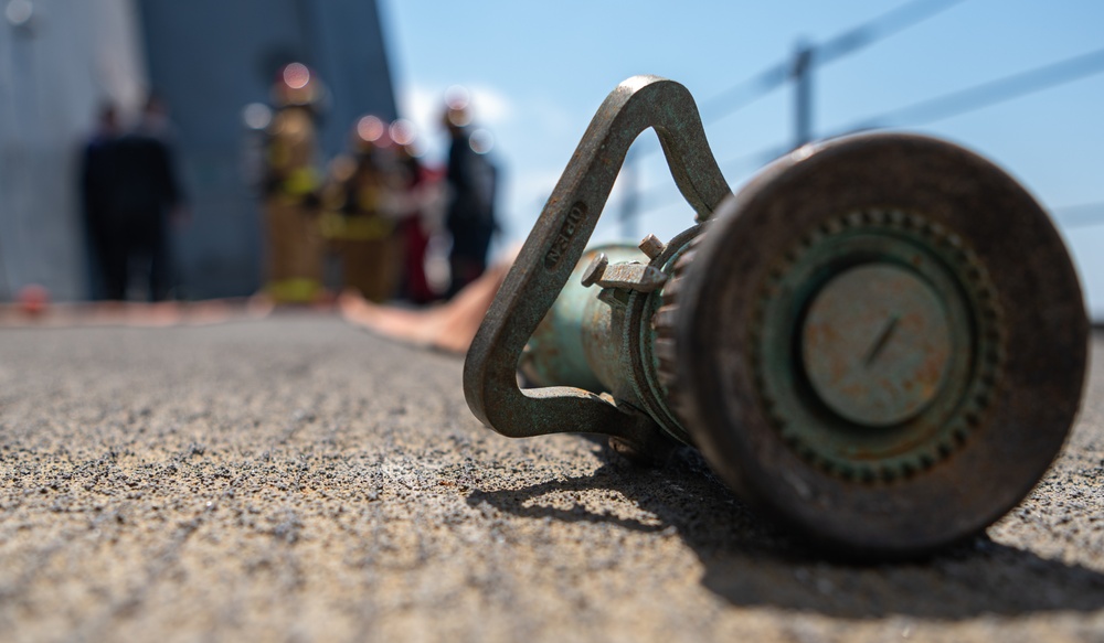 Damage Control Training Aboard USS New York