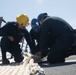 USS Ralph Johnson conducts a sea-and-anchor evolution