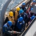 USS Dewey Conducts Replenishment-at-Sea with USNS Cesar Chavez, April 11