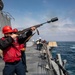 USS Dewey Conducts Replenishment-at-Sea with USNS Cesar Chavez, April 11