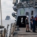 USS Dewey Conducts Replenishment-at-Sea with USNS Cesar Chavez, April 11