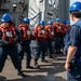 USS Dewey Conducts Replenishment-at-Sea with USNS Cesar Chavez, April 11
