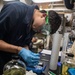 USS Dewey Conducts Replenishment-at-Sea with USNS Cesar Chavez, April 11