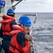 Sailors Conduct Man Overboard Drill Aboard USS Dewey, April 23