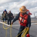 Sailors Conduct Man Overboard Drill Aboard USS Dewey, April 23