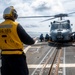 Sailors Conduct Flight Operations Aboard USS Dewey, April 25