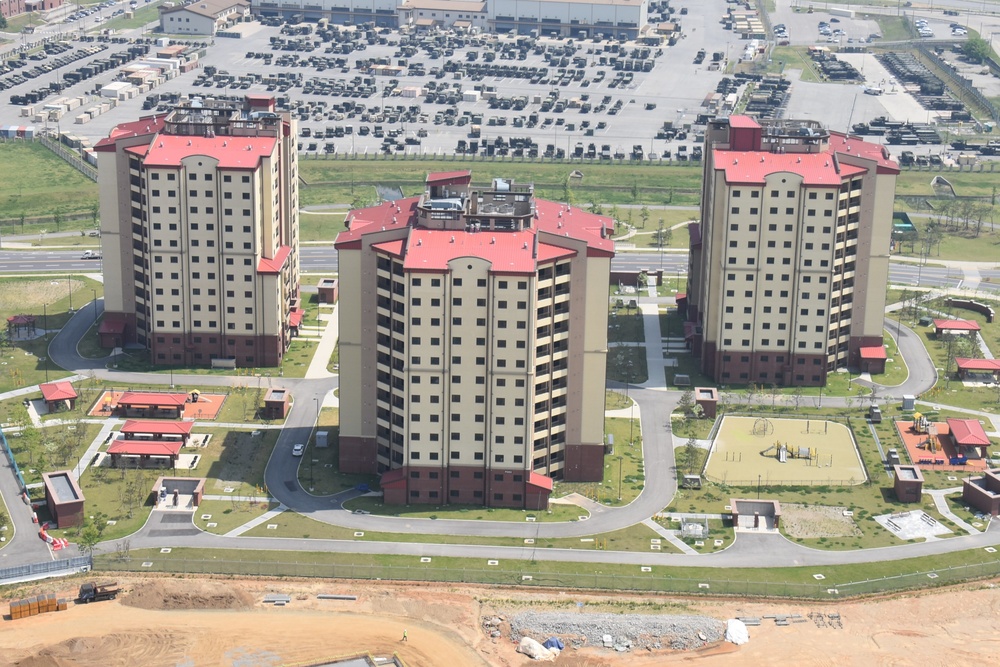 Army engineers construct facilities to support families on USAG Humphreys