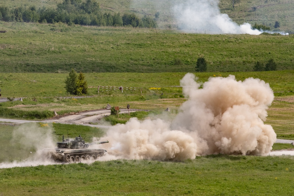 U.S. and Czech Republic forces execute joint live-fire demonstration