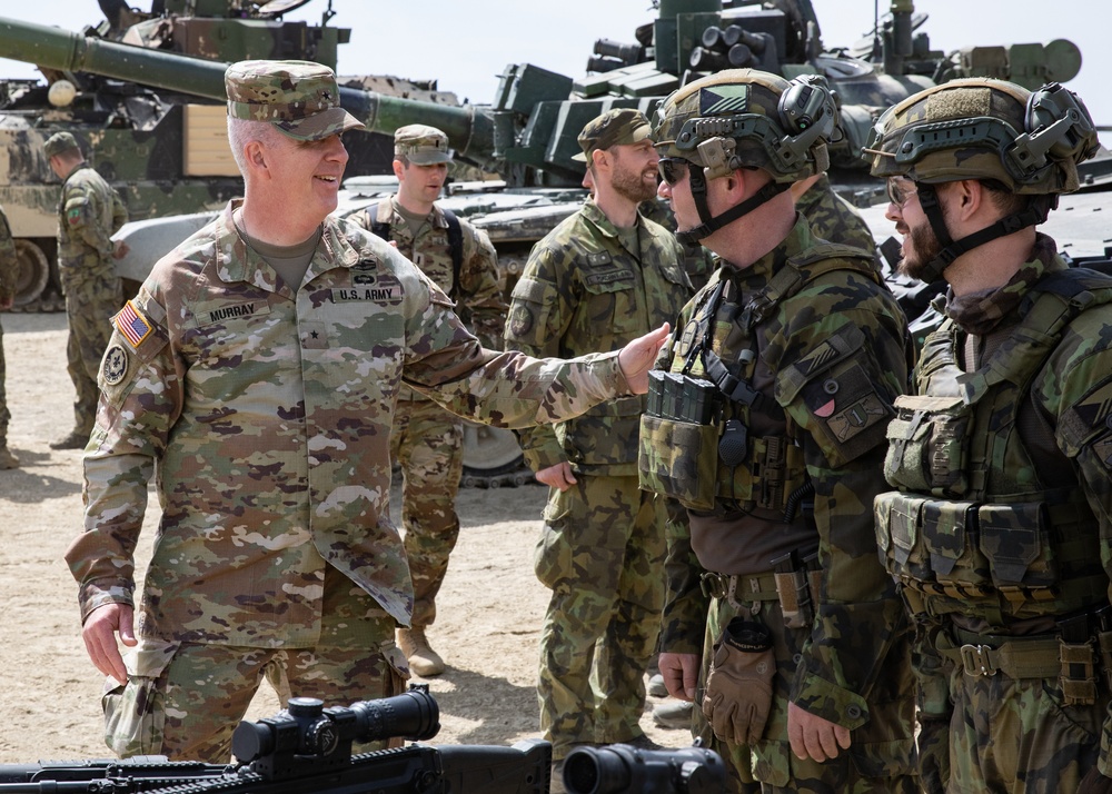 U.S. and Czech Republic forces execute joint live-fire demonstration