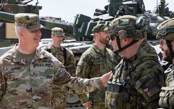 U.S. and Czech Republic forces execute joint live-fire demonstration