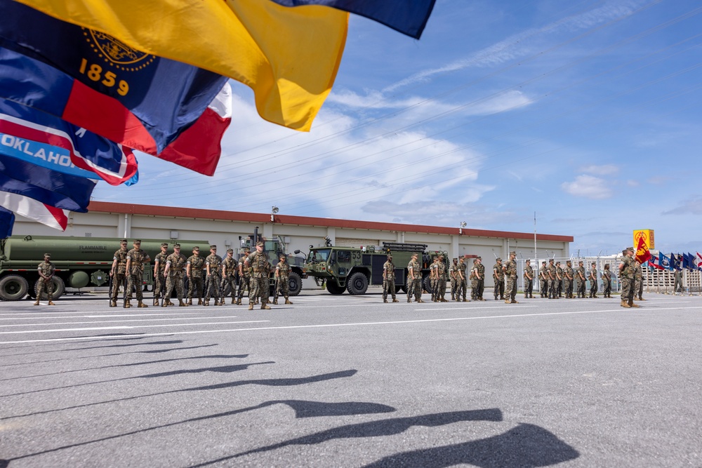 Airfield Operations Company holds change of command ceremony