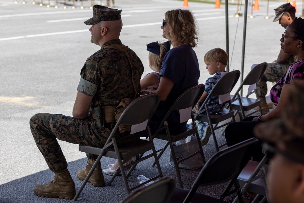 Airfield Operations Company holds change of command ceremony