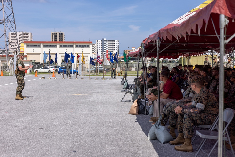 Airfield Operations Company holds change of command ceremony