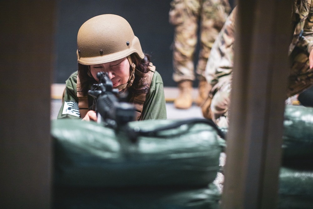 ROK Marine Corps Spouses participate in MARFORK Jane Wayne day