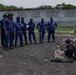 The Barbados Police Force conduct medical and weapons training during TRADEWINDS 24