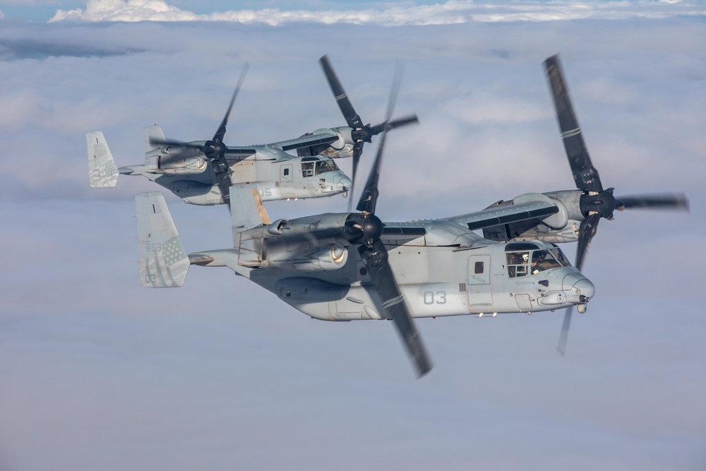 VMM-261 Bronco Flight to Mt. Kilimanjaro