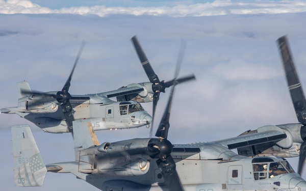 VMM-261 Bronco Flight to Mt. Kilimanjaro