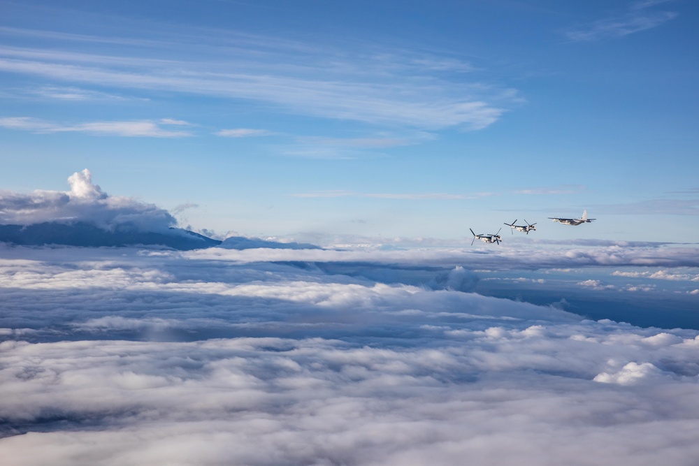 VMM-261 Bronco Flight to Mt. Kilimanjaro