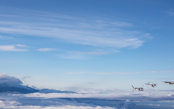 VMM-261 Bronco Flight to Mt. Kilimanjaro