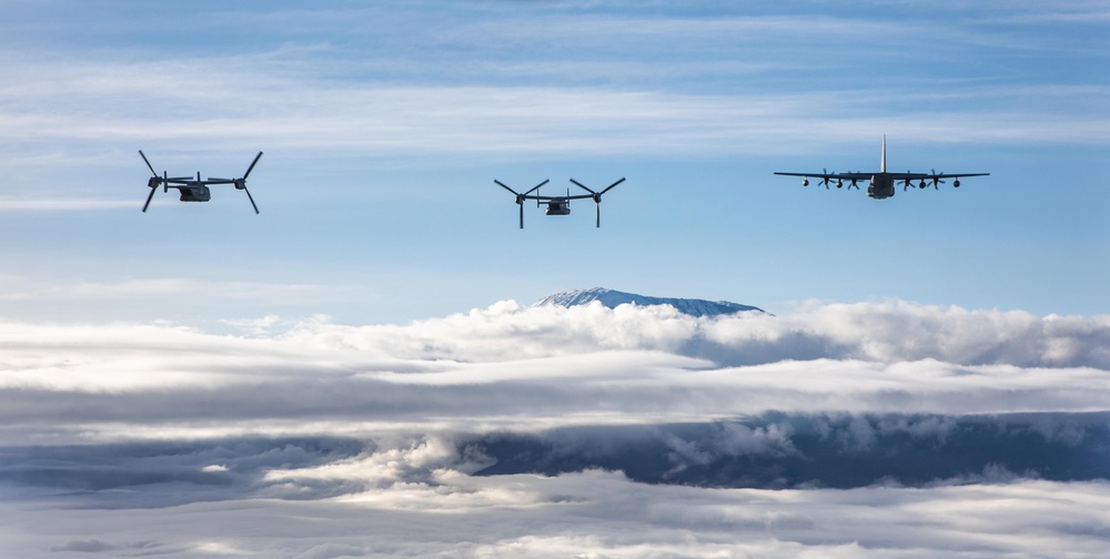 VMM-261 Bronco Flight to Mt. Kilimanjaro