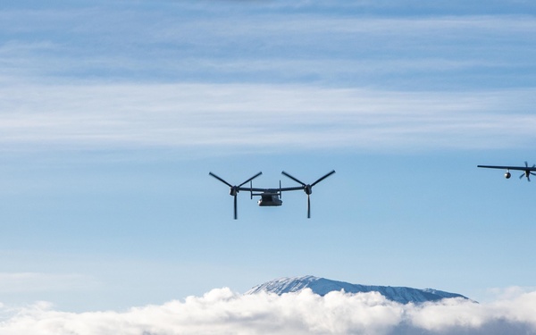 VMM-261 Bronco Flight to Mt. Kilimanjaro
