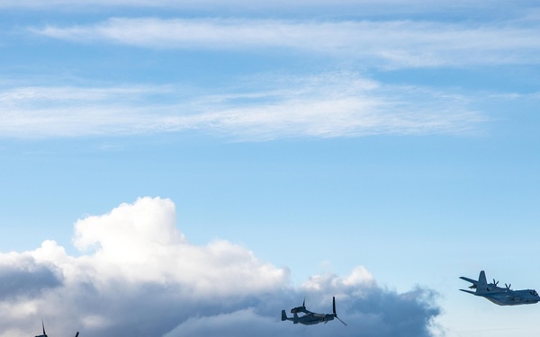 VMM-261 Bronco Flight to Mt. Kilimanjaro