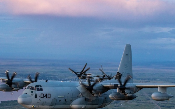 VMM-261 Bronco Flight to Mt. Kilimanjaro