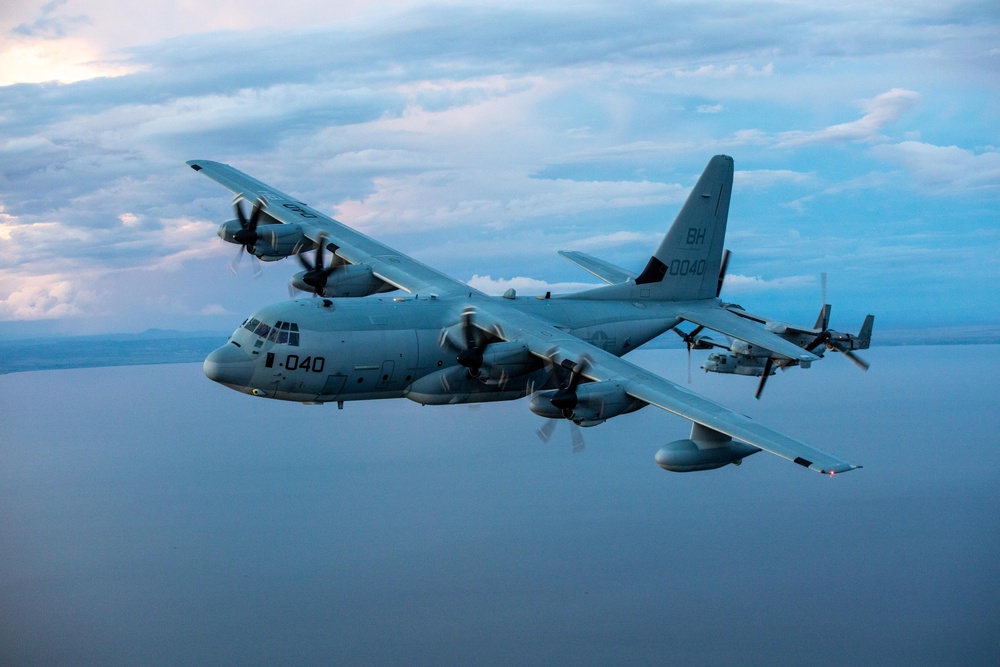 VMM-261 Bronco Flight to Mt. Kilimanjaro