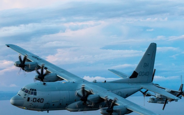 VMM-261 Bronco Flight to Mt. Kilimanjaro