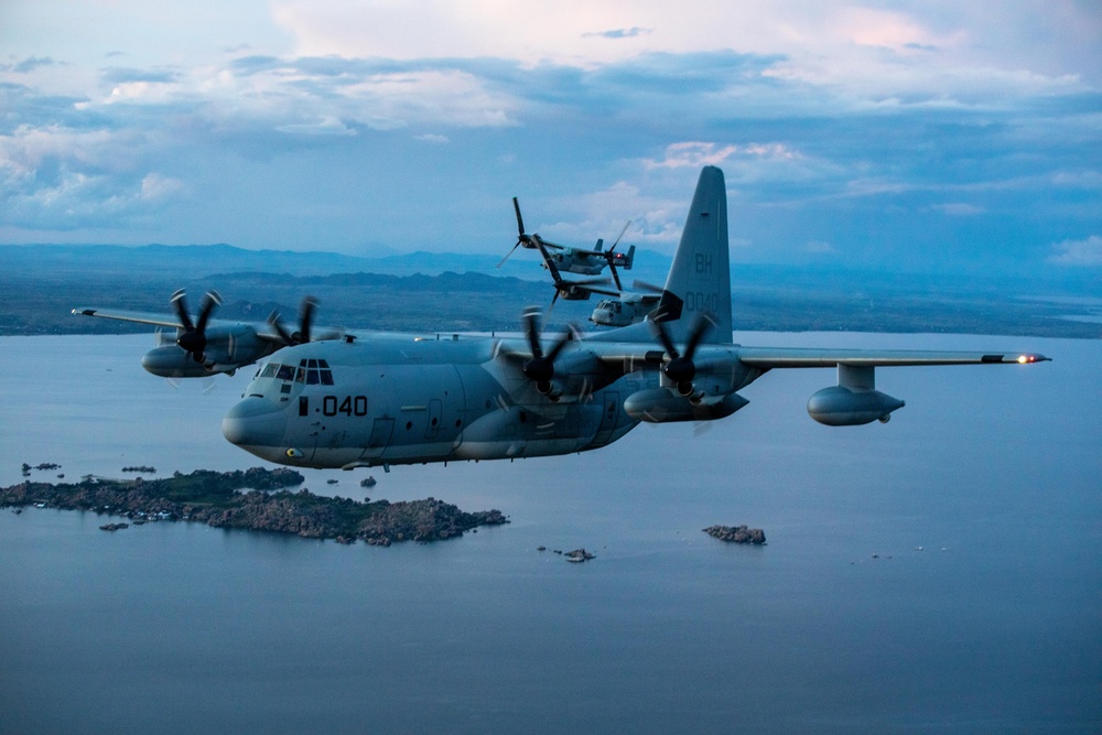 VMM-261 Bronco Flight to Mt. Kilimanjaro