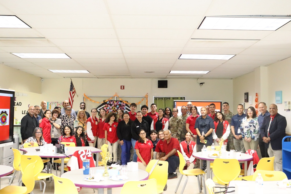 Fort Buchanan High School Students participate in a career practicum program