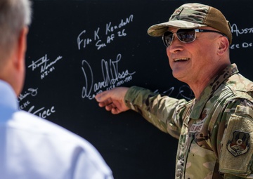 AFCENT, 379th AEW leaders welcome U.S. Congressional Representatives to CENTCOM