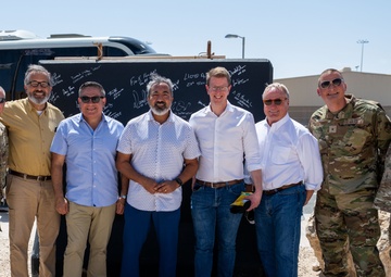 AFCENT, 379th AEW leaders welcome U.S. Congressional Representatives to CENTCOM