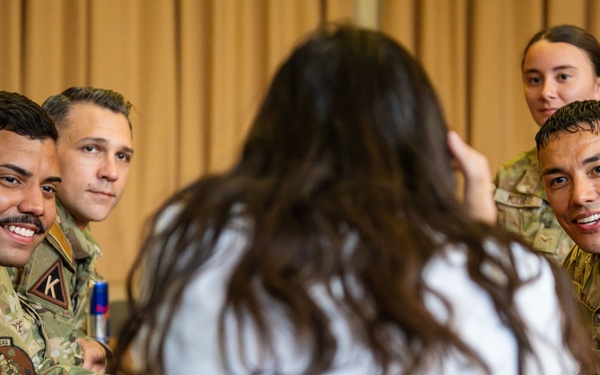 U.S. Congressional Representatives and Staff Delegation Members tour CENTCOM