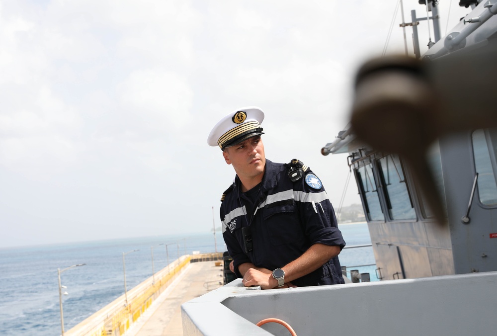 French navy participates in passing exercise during TRADEWINDS 24