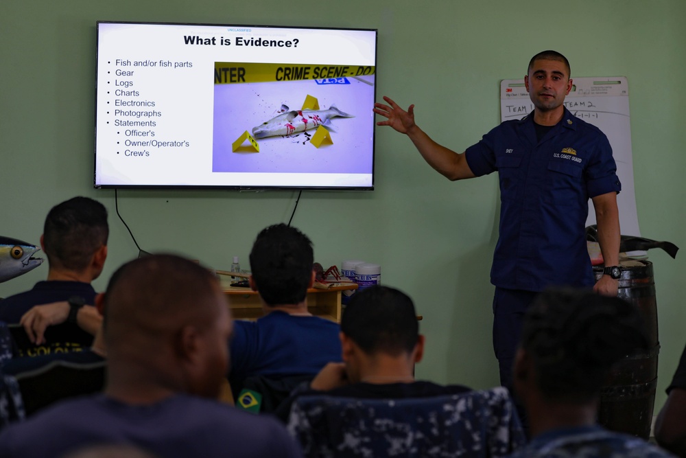 U.S. Coast Guard teaches partner nations about IUUF TRADEWINDS 24