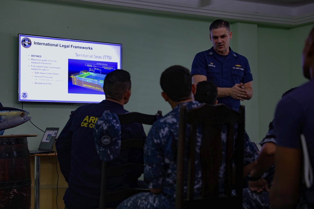 U.S. Coast Guard teaches partner nations about IUUF TRADEWINDS 24