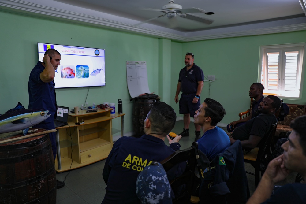 U.S. Coast Guard teaches partner nations about IUUF TRADEWINDS 24