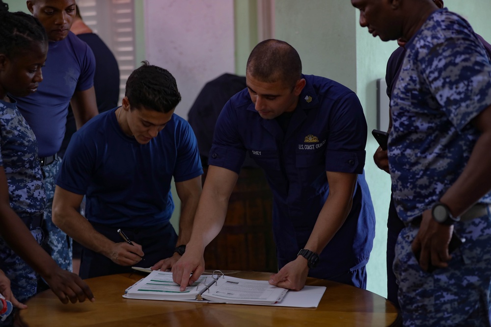 U.S. Coast Guard teaches partner nations about IUUF TRADEWINDS 24