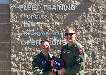 WADS Air Battle Manager Newest U.S. Navy TOPGUN Graduate