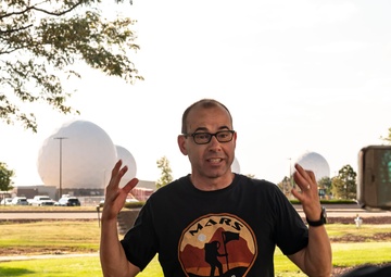 James Murray &quot;Murr&quot; Visits Buckley SFB