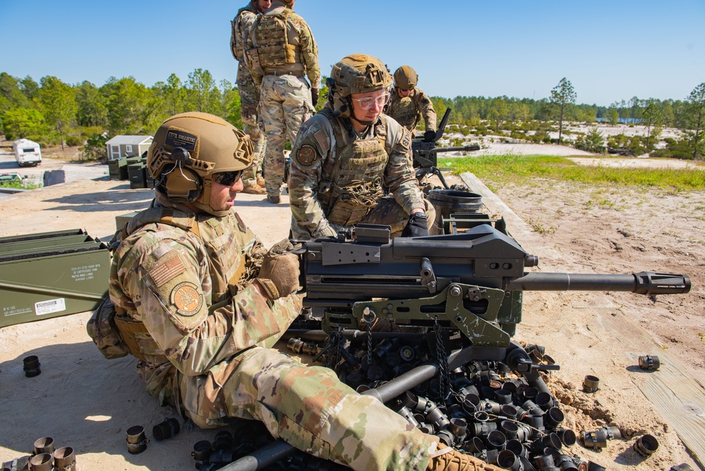 820th BDG trains on heavy weapons, explosives