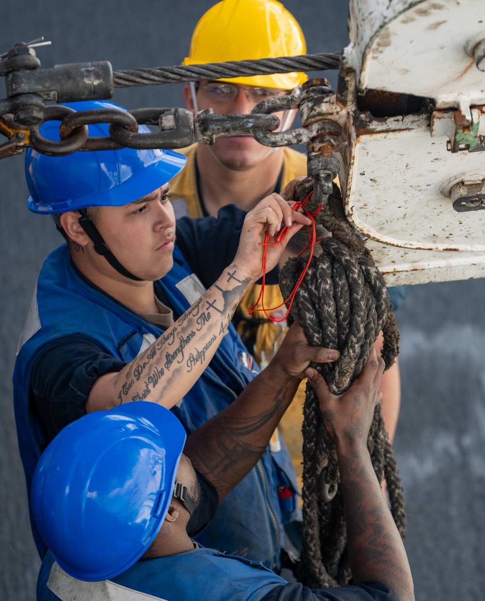 USS New York Replenishment At Sea