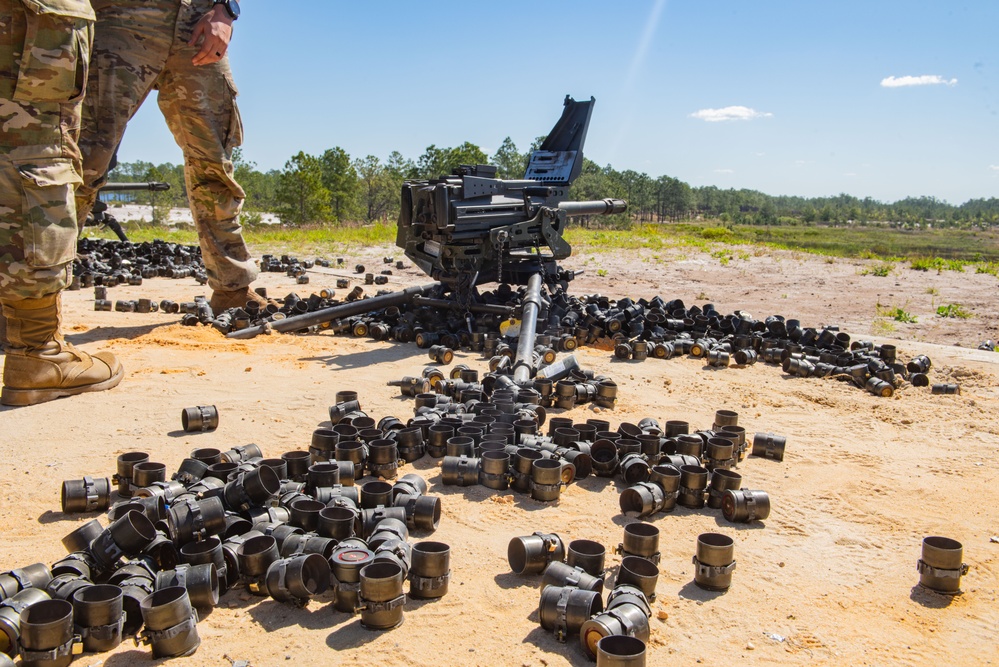 820th BDG trains on heavy weapons, explosives