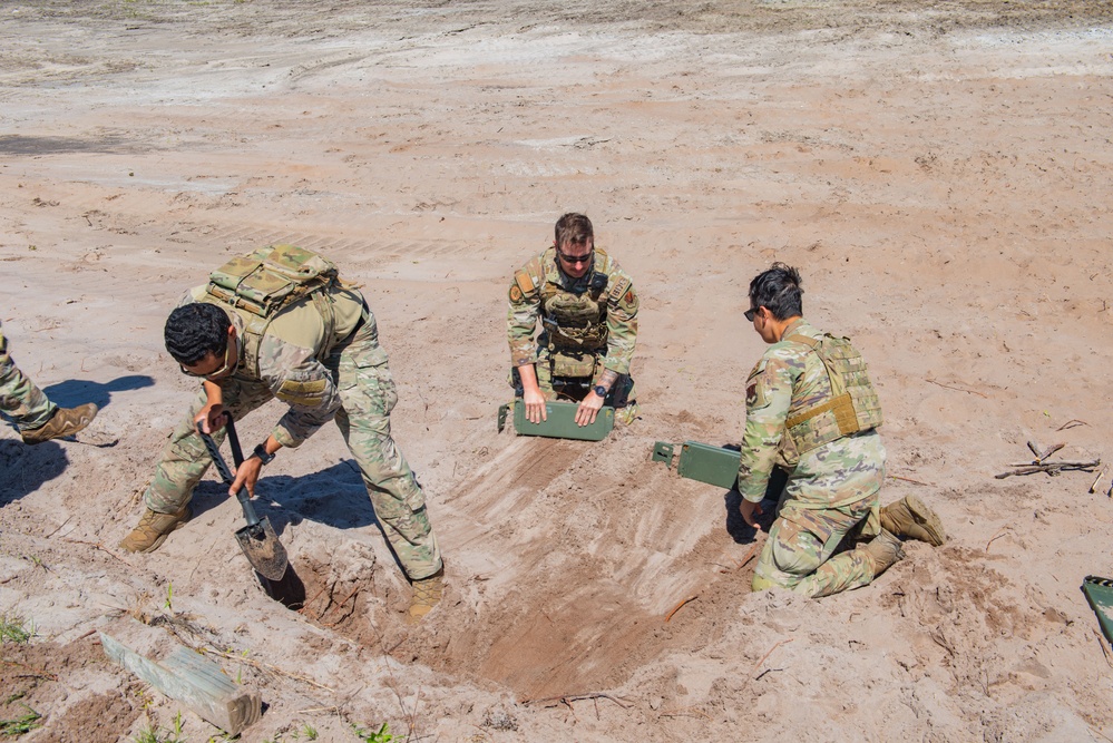 820th BDG trains on heavy weapons, explosives