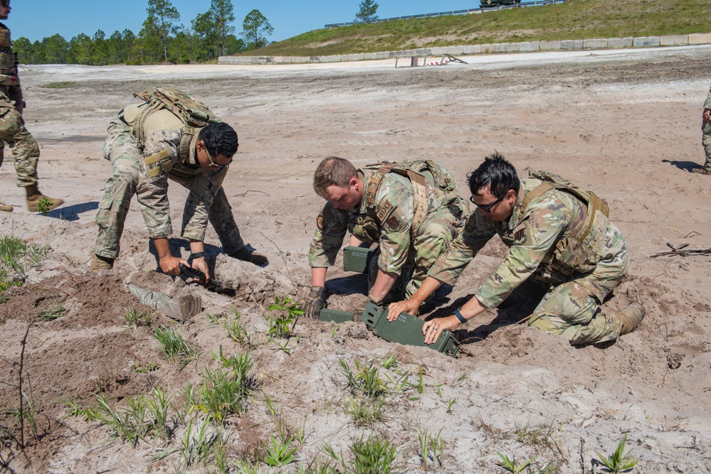 820th BDG trains on heavy weapons, explosives