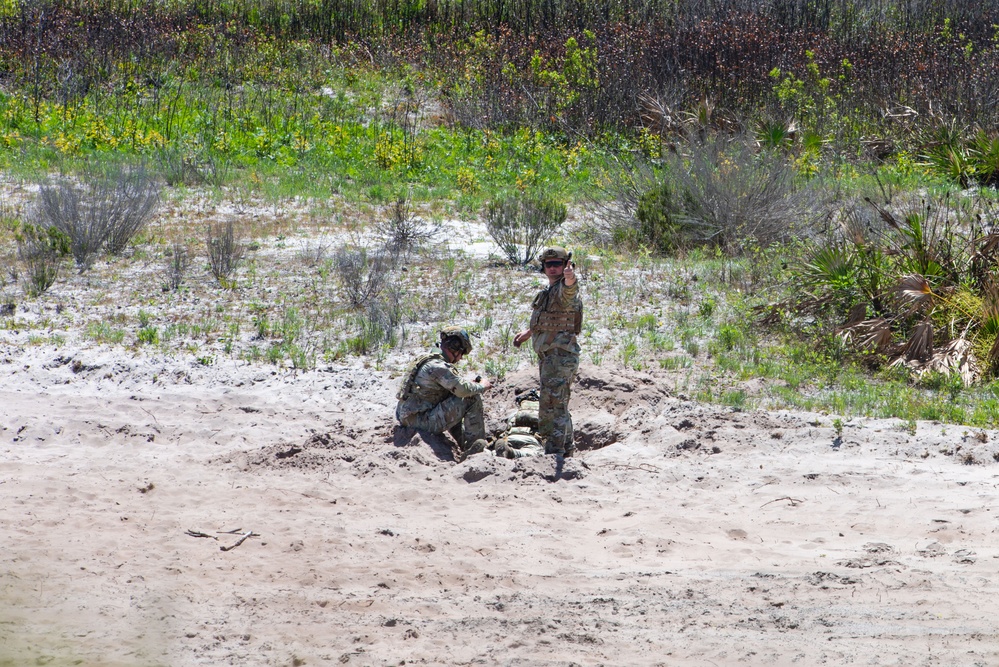 820th BDG trains on heavy weapons, explosives